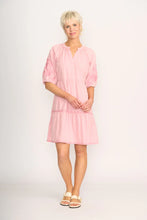 Load image into Gallery viewer, Embroidered Tiered Dress