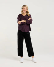 Load image into Gallery viewer, Leah Zig Zag Pleat Top