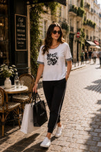 Load image into Gallery viewer, Stripe Trim T-Shirt π