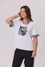 Load image into Gallery viewer, Stripe Trim T-Shirt π