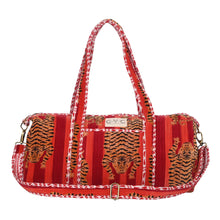 Load image into Gallery viewer, Tibetan Tiger Velvet Weekender