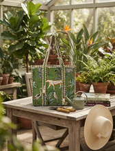 Load image into Gallery viewer, Jungle Cotton Tote