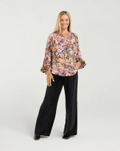 Load image into Gallery viewer, Phoebe Gathered Sleeve Top