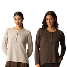 Load image into Gallery viewer, Henley Sweater
