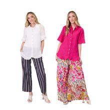 Load image into Gallery viewer, Camilla Linen Top