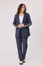Load image into Gallery viewer, Cleo Trim Stripe Jacket