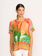 Load image into Gallery viewer, Pleat Back Contrast Top