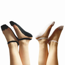 Load image into Gallery viewer, Sheer Delight Sockettes - 2 Pack