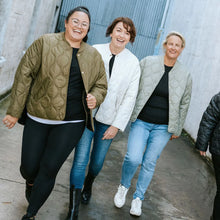 Load image into Gallery viewer, Talei Quilted Bomber