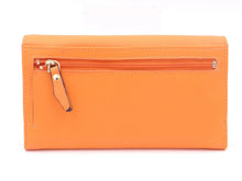 Load image into Gallery viewer, Leather Large Multi-Compartment Wallet