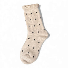 Load image into Gallery viewer, Dot Frill Sock