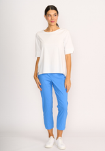 Load image into Gallery viewer, Wide Neck Elbow Sleeve Tee
