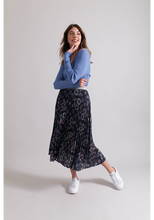 Load image into Gallery viewer, Contrast Waistband Skirt
