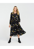 Geneva Button Placket Dress
