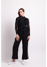 Load image into Gallery viewer, Long Sleeve Polo Neck Top
