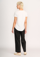 Load image into Gallery viewer, Wide Leg Contrast Stitch Trousers
