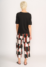 Load image into Gallery viewer, Wide Neck Elbow Sleeve Tee

