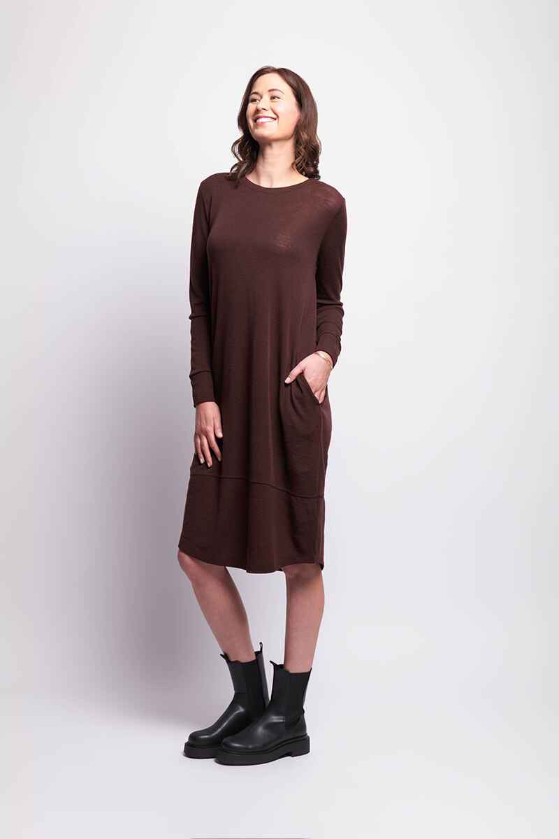 Panel Cocoon Dress