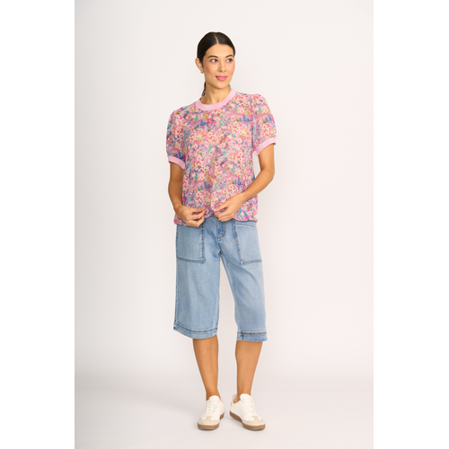 Swing Rib Trim T-Shirt