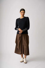 Load image into Gallery viewer, Contrast Pull On Skirt
