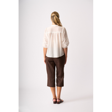 Load image into Gallery viewer, Check &amp; Lace Blouse 🆕

