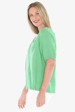 Load image into Gallery viewer, Gather V Neck Top
