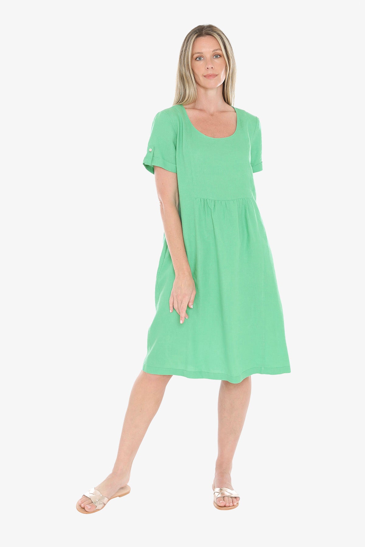 Gather Waist Dress
