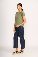 Load image into Gallery viewer, Broderie Sleeve T-Shirt
