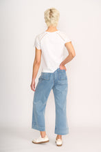 Load image into Gallery viewer, Broderie Sleeve T-Shirt
