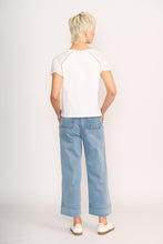 Load image into Gallery viewer, Broderie Sleeve T-Shirt
