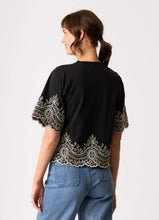 Load image into Gallery viewer, Broderie Detail Top
