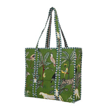 Load image into Gallery viewer, Jungle Cotton Tote
