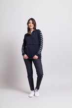 Load image into Gallery viewer, Contrast Trim Hooded Jumper
