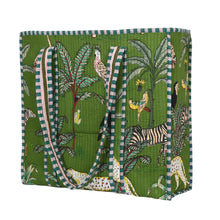 Load image into Gallery viewer, Jungle Cotton Tote
