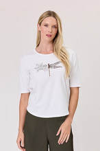 Load image into Gallery viewer, Essential Tee Dragonfly Print 🆕
