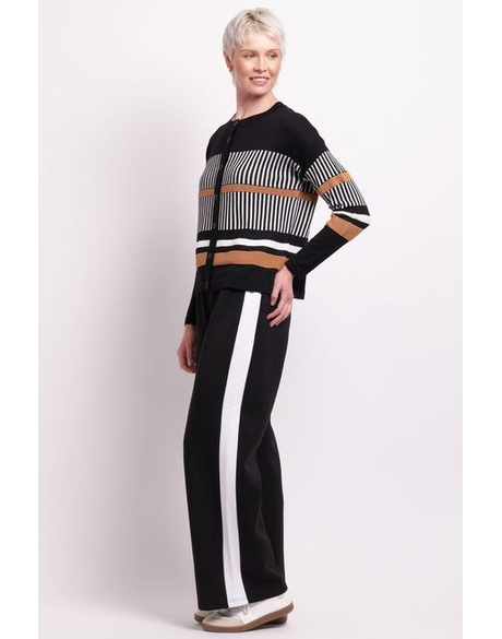 Mix Stripe Cardigan