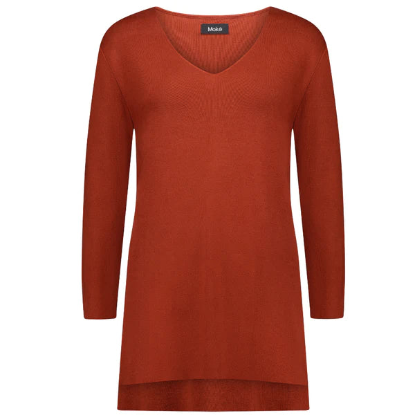 Abby Knit V Neck Sweater