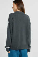 Load image into Gallery viewer, Contrast Stitch Sweater
