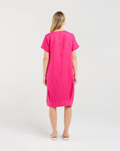 Load image into Gallery viewer, Lilian Linen Bubble Hem Dress
