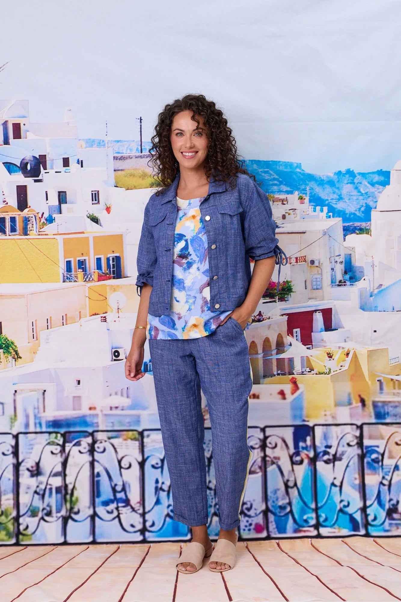 Venice Linen Jacket