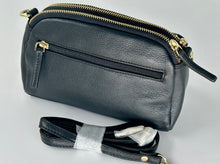 Load image into Gallery viewer, Oval Top Leather Handbag
