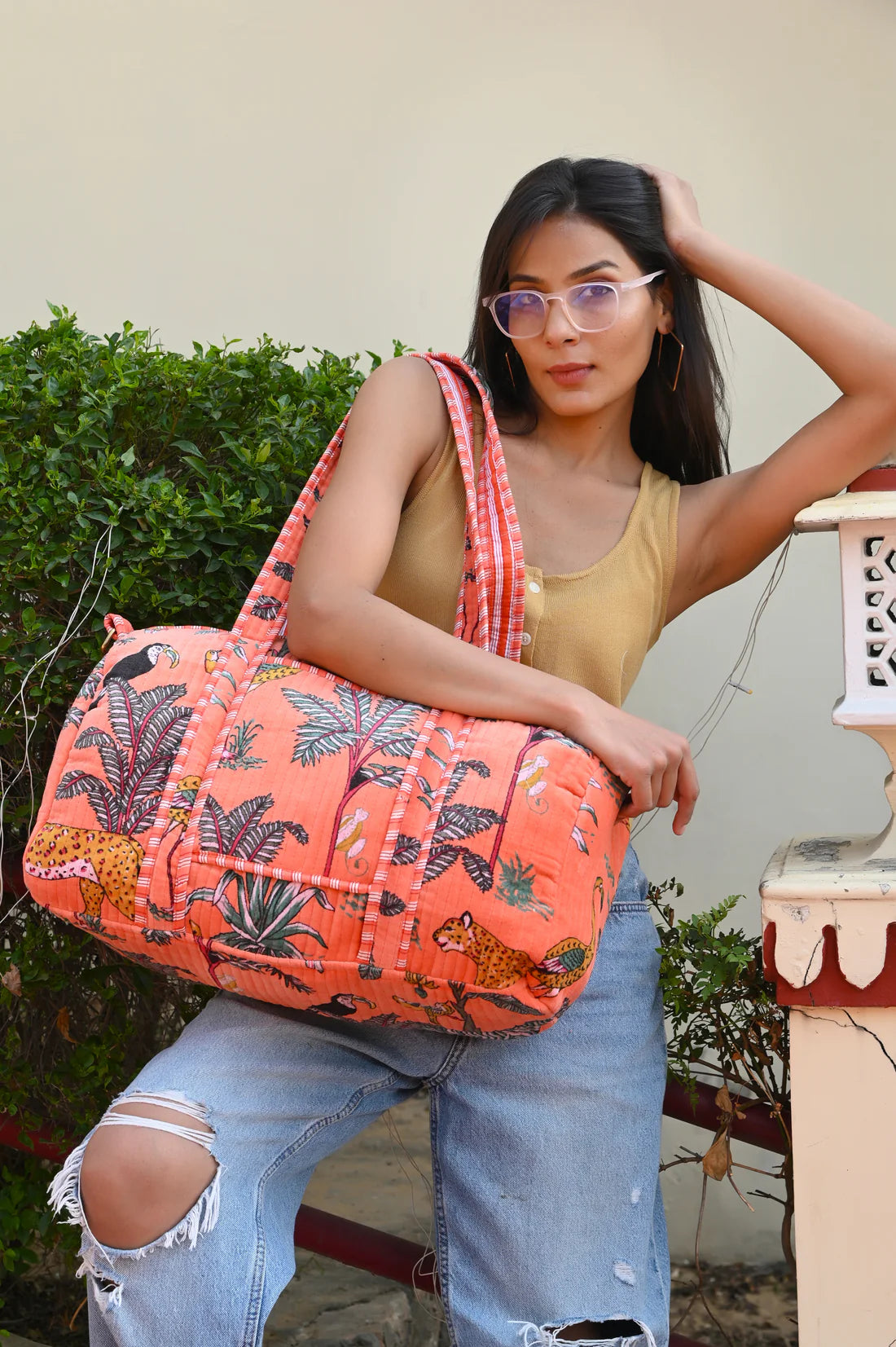 Jungle Velvet Weekender