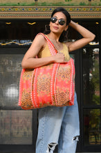 Load image into Gallery viewer, Tibetan Tiger Velvet Tote
