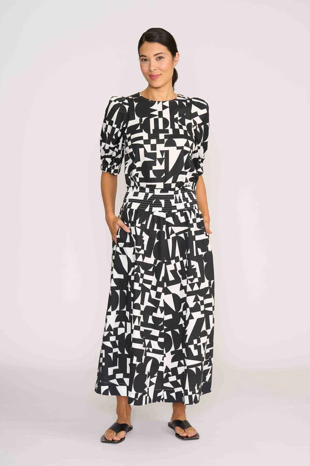 Swing Volume Sleeve Top