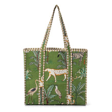 Load image into Gallery viewer, Jungle Cotton Tote
