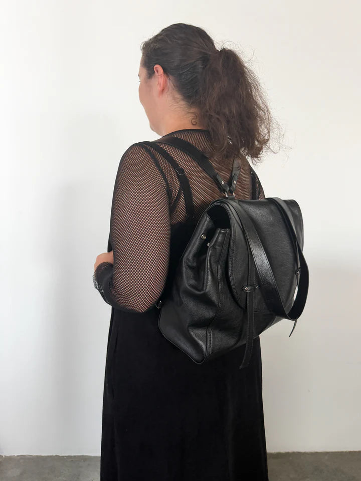 allsaints tower leather backpack NYC Backpack – rositasnz