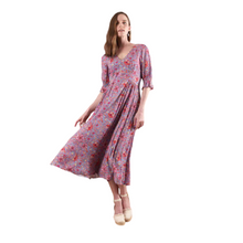 Load image into Gallery viewer, Basque In Sunshine Dress
