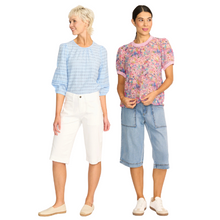 Load image into Gallery viewer, Denim Utility Shorts
