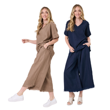 Load image into Gallery viewer, Nicole Linen  Pant
