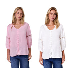 Load image into Gallery viewer, Pretty Braid Trim Top
